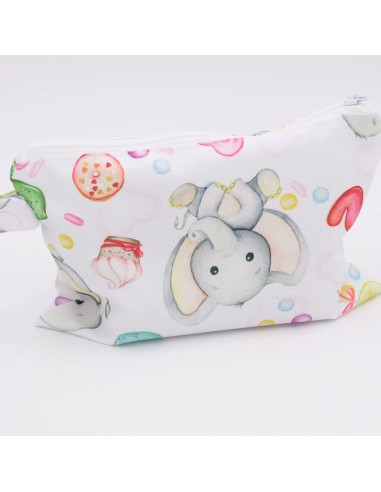 Wetbag 'Elefantenfreunde' – Die Nasstasche mit Elefanten-Motiv - Rückansicht