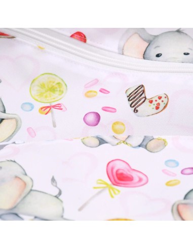 Wetbag 'Elefantenfreunde' – Die Nasstasche mit Elefanten-Motiv - Nahaufnahme