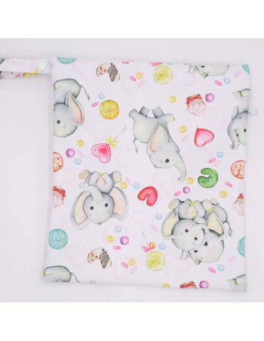 Wetbag 'Elefantenfreunde' – Die Nasstasche mit Elefanten-Motiv - Qualitätsmerkmal