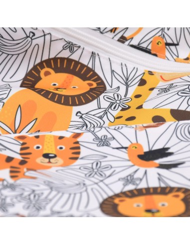 Wetbag 'Dschungeltiere' – Die Nasstasche mit Safari-Motiv - Weitere Perspektive