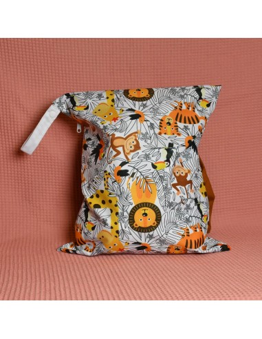 Wetbag 'Dschungeltiere' – Die Nasstasche mit Safari-Motiv - Farbwirkung