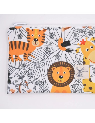 Wetbag 'Dschungeltiere' – Die Nasstasche mit Safari-Motiv - Qualitätsmerkmal
