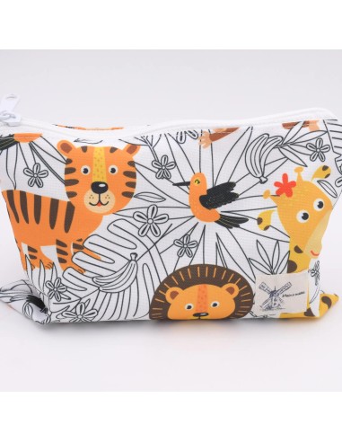 Wetbag 'Dschungeltiere' – Die Nasstasche mit Safari-Motiv - Manufaktur-Qualität