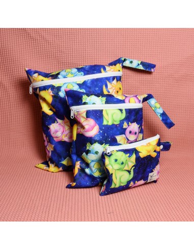 Wetbag 'Drachenhimmel' – Die Nasstasche mit Drachen-Motiv