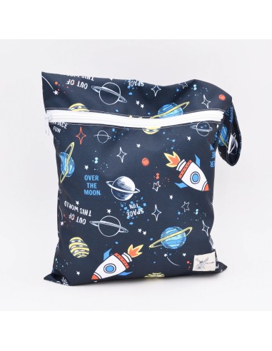 Wetbag 'Galaktische Abenteuer' – Die Nasstasche mit Weltraum-Motiv - Praktisch im Alltag