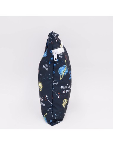 Wetbag 'Galaktische Abenteuer' – Die Nasstasche mit Weltraum-Motiv - Nahaufnahme