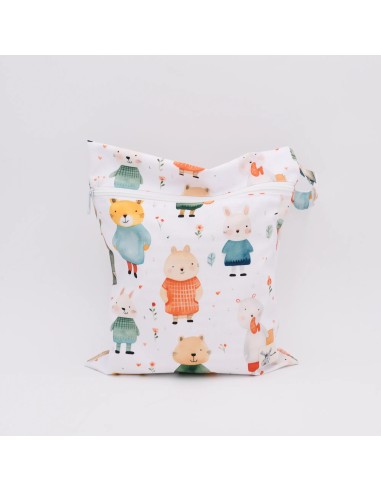 Wetbag 'Gut Gekleidet' – Die Nasstasche mit Tiermotiven - Weitere Perspektive