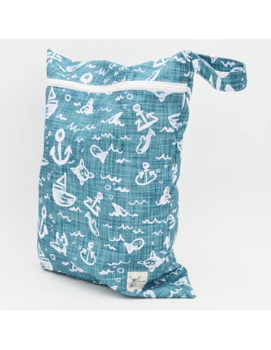 Wetbag 'AHOY, kleiner Matrose' – Die maritime Nasstasche - Praktisch im Alltag