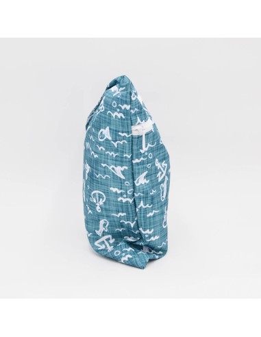 Wetbag 'AHOY, kleiner Matrose' – Die maritime Nasstasche - Seitenansicht