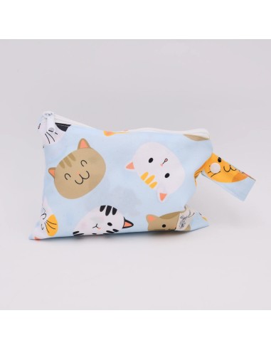 Wetbag 'Miez Mauz' – Die Nasstasche mit Katzen-Motiv - Farbwirkung