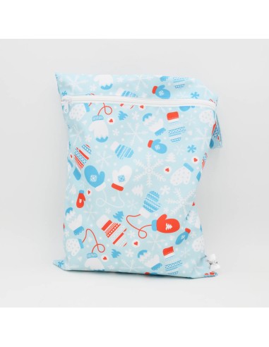 Wetbag 'Winter-Handschuhe' | Die Nasstasche für den Winter - Stoffstruktur und Material