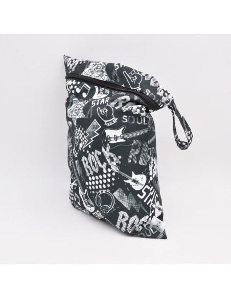 Wetbag 'kleiner Rockstar' | Die Nasstasche für Rocker - Praktisch im Alltag