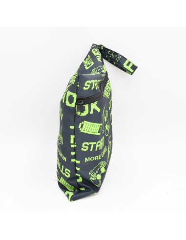 Wetbag 'Game Over' | Wasserfeste Nasstasche im coolen Gamer-Design - Seitenansicht