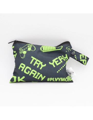 Wetbag 'Game Over' | Wasserfeste Nasstasche im coolen Gamer-Design - Farbwirkung