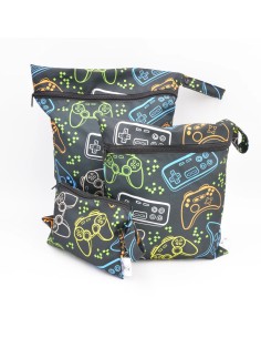 Wetbag 'Joypad' | Nasstasche im bunten Retro-Controller-Design