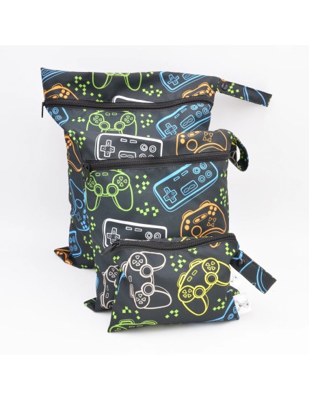 Wetbag 'Joypad' | Nasstasche im bunten Retro-Controller-Design - Verarbeitung im Detail
