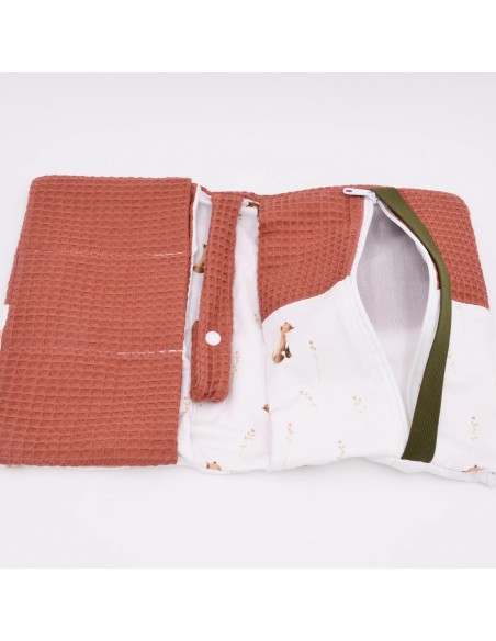 Windeltasche "Kleine Füchse" – Dein Wickel-Organizer für unterwegs - Praktisch im Alltag