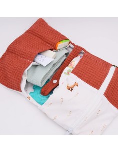 Windeltasche "Kleine Füchse" – Dein Wickel-Organizer für unterwegs 2