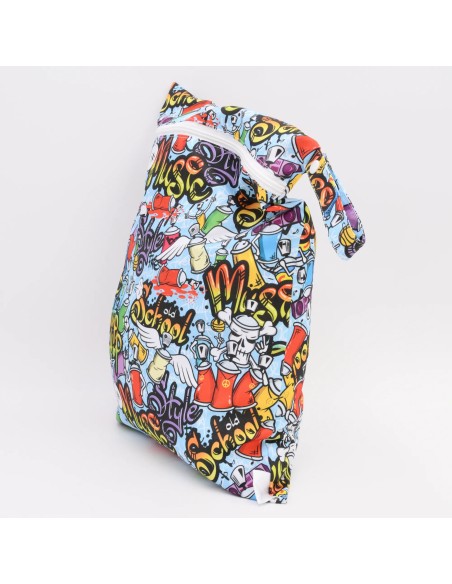 Wetbag "Urban Artist" | Die Nasstasche im coolen Graffiti-Style - Praktisch im Alltag