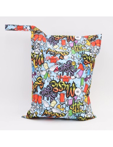 Wetbag "Urban Artist" | Die Nasstasche im coolen Graffiti-Style - Weitere Perspektive