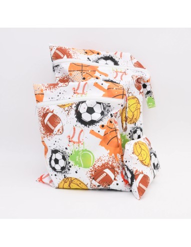 Wetbag "Sportsfreund" | Die Nasstasche für kleine Sportler - Verarbeitung im Detail