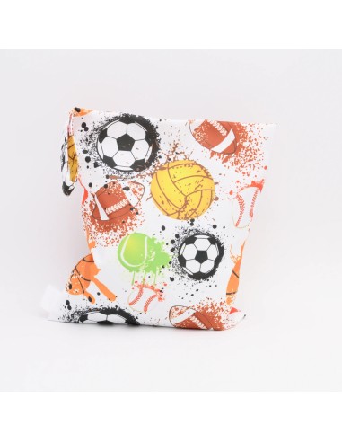 Wetbag "Sportsfreund" | Die Nasstasche für kleine Sportler - Seitenansicht