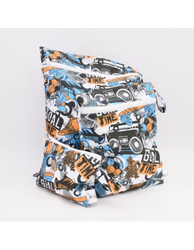 Wetbag "Freizeit-Held" | Die Nasstasche für Hobby & Sport - Rückansicht