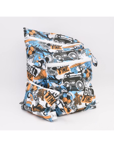 Wetbag "Freizeit-Held" | Die Nasstasche für Hobby & Sport - Rückansicht