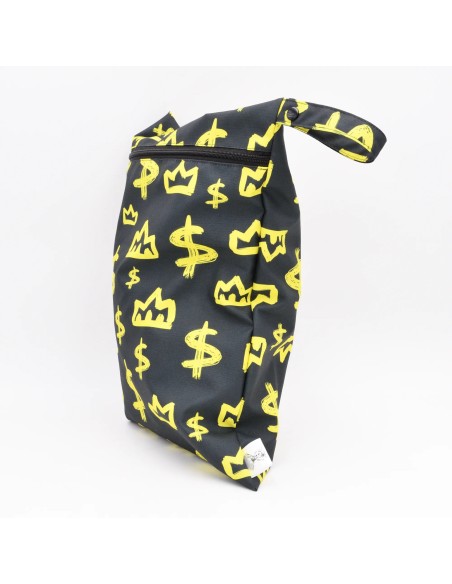 Wetbag "King Dollar" | Die Nasstasche für Jungs & Mädchen - Rückansicht