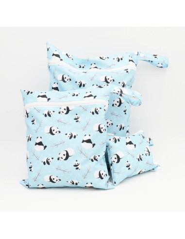 Wetbag "Panda-Pause" | Die Nasstasche mit putzigem Panda-Design