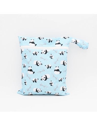 Wetbag "Panda-Pause" | Die Nasstasche mit putzigem Panda-Design - Weitere Perspektive