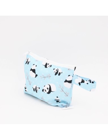 Wetbag "Panda-Pause" | Die Nasstasche mit putzigem Panda-Design - Farbwirkung