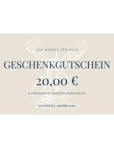 Digitaler Geschenkgutschein 20,00 € | kleine mühle