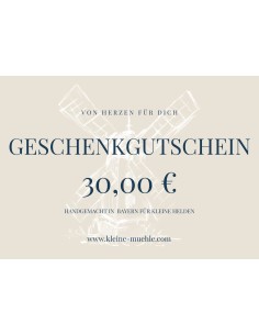 Digitaler Geschenkgutschein 30,00 € | kleine mühle