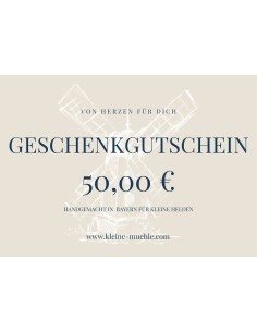 Digitaler Geschenkgutschein 50,00 € | kleine mühle