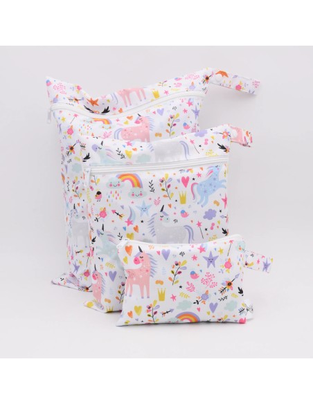 Wetbag 'Fabelhafte Einhörner' – Die Nasstasche mit Einhorn-Motiv