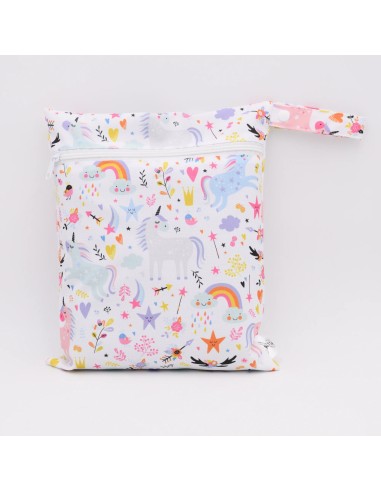 Wetbag 'Fabelhafte Einhörner' – Die Nasstasche mit Einhorn-Motiv - Design-Elemente