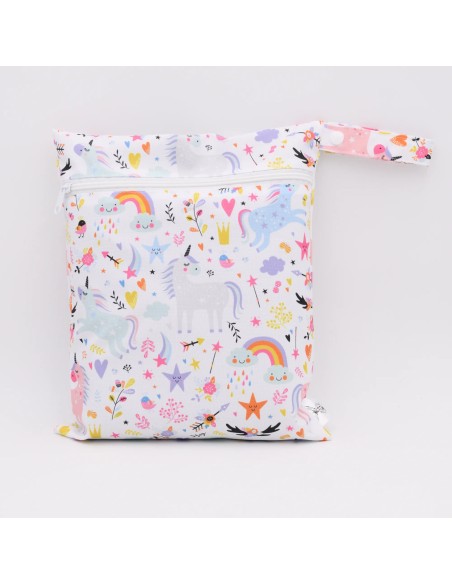 Wetbag 'Fabelhafte Einhörner' – Die Nasstasche mit Einhorn-Motiv - Design-Elemente