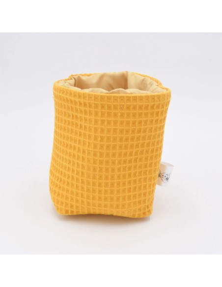 Utensilo "Sonnenschein" (Gelb) | Körbchen aus Waffelpique | 3 Größen - Farbwirkung