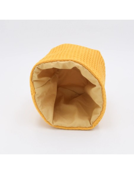 Utensilo "Sonnenschein" (Gelb) | Körbchen aus Waffelpique | 3 Größen - Manufaktur-Qualität