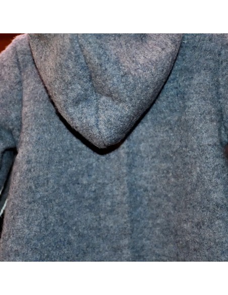 Walkjacke "Dino-Abenteuer" (Blau) mit hübschem Baumwollfutter - Praktisch im Alltag