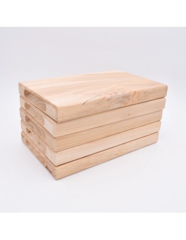 Brotzeitbrett "Bayerische Buche" (30x19 cm) | Massiv & Personalisiert - Praktisch im Alltag