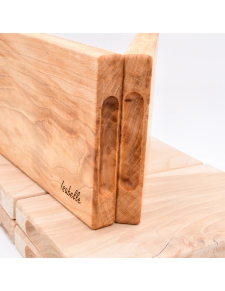 Brotzeitbrett "Bayerische Buche" (30x19 cm) | Massiv & Personalisiert - Design-Elemente
