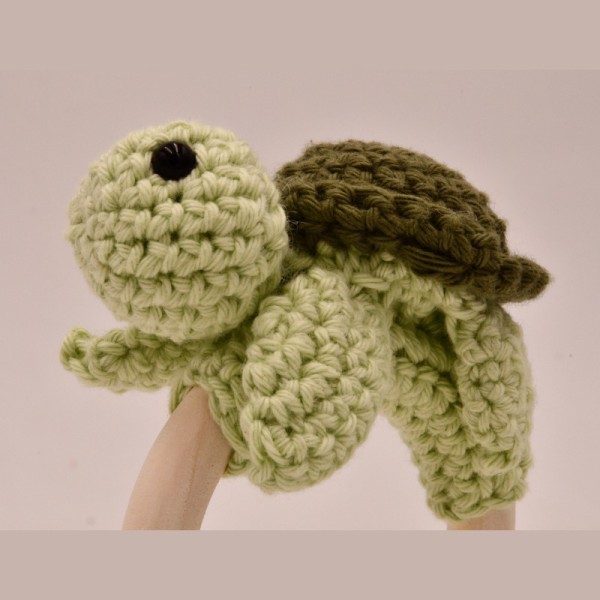 Amigurumi "Schildkröte am Beißring"