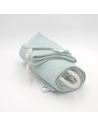 Handtuch & Duschhandtuch "Waffelpique" Mint | Personalisiert (Set & Einzeln)