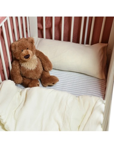 Premium-Musselin-Bettwäsche 'Amelie' für Babys & Kinder - Verarbeitung im Detail