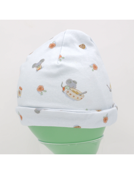 Beanie & Schlupfschal 'Naschmäuschen' - Liebevolle Details