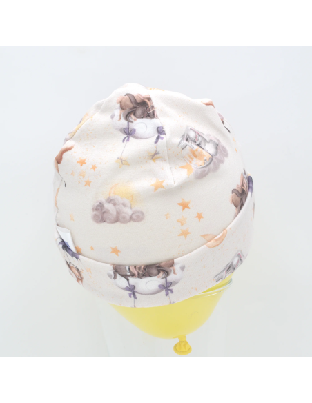 Beanie & Schlupfschal 'Traumtänzer' - Elastischer Schlupfschal für Babys