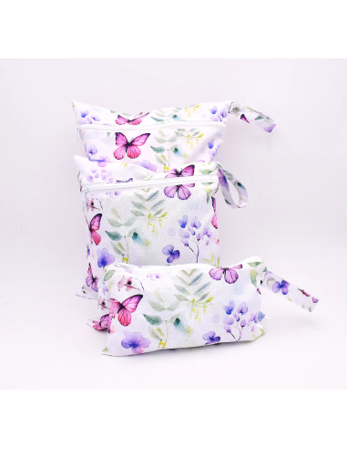 Wetbag 'Frühlingsfalter' | Die praktische Nasstasche mit Schmetterlings-Motiv