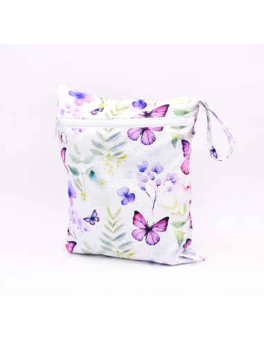 Wetbag 'Frühlingsfalter' | Die praktische Nasstasche mit Schmetterlings-Motiv - Weitere Perspektive